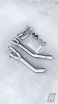 HM S58 Single Midpipe w/ Extended Brace - G80 M3 | G82 / G83 M4