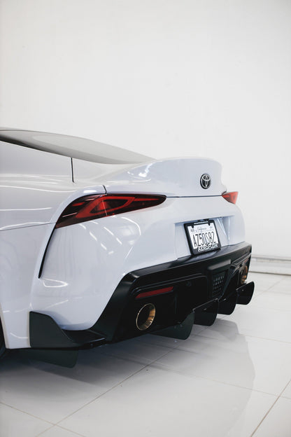 AeroFlow Dynamics 2020 - 2022 Toyota Supra A90 Rear Diffuser V1