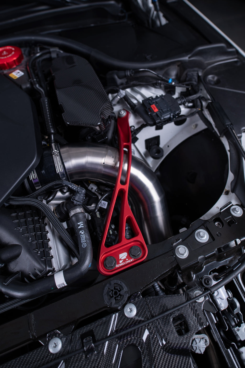 RENNELEMENT G90/G99 M5 BMW CNC Aluminum Strut Brace Set