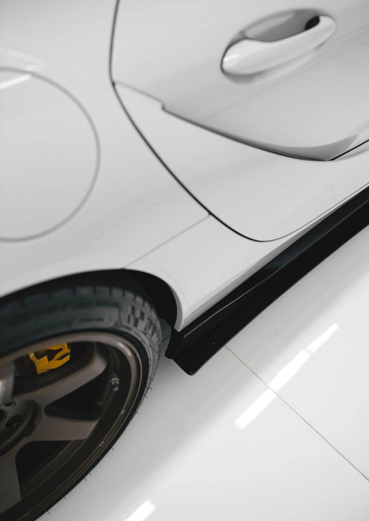 AeroFlow Dynamics 2020 - 2022  Toyota Supra A90 Side Skirt Extensions V1