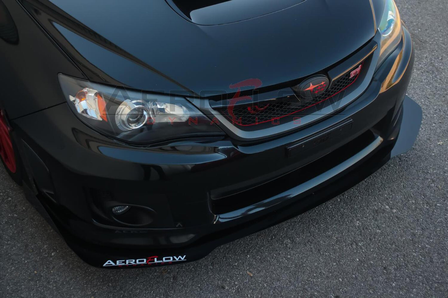 2008-2014 Subaru Wrx/Sti  Front Splitter V2