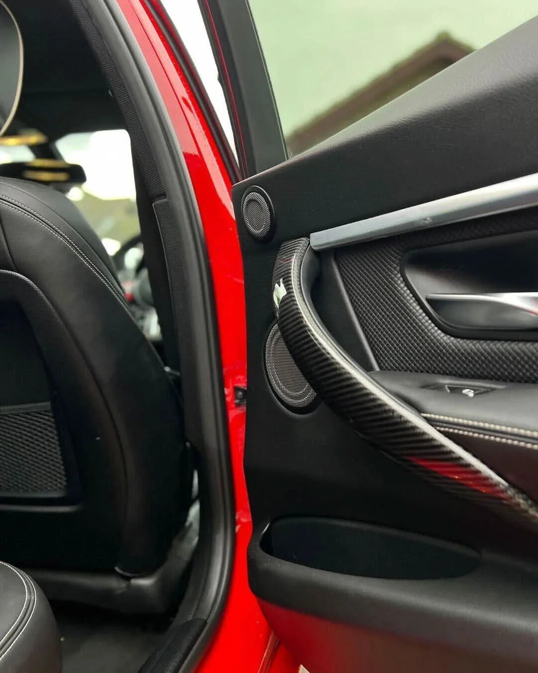 BMW 3 Series F30 Carbon Fiber Radio Cover Trim (2011 - 2019)