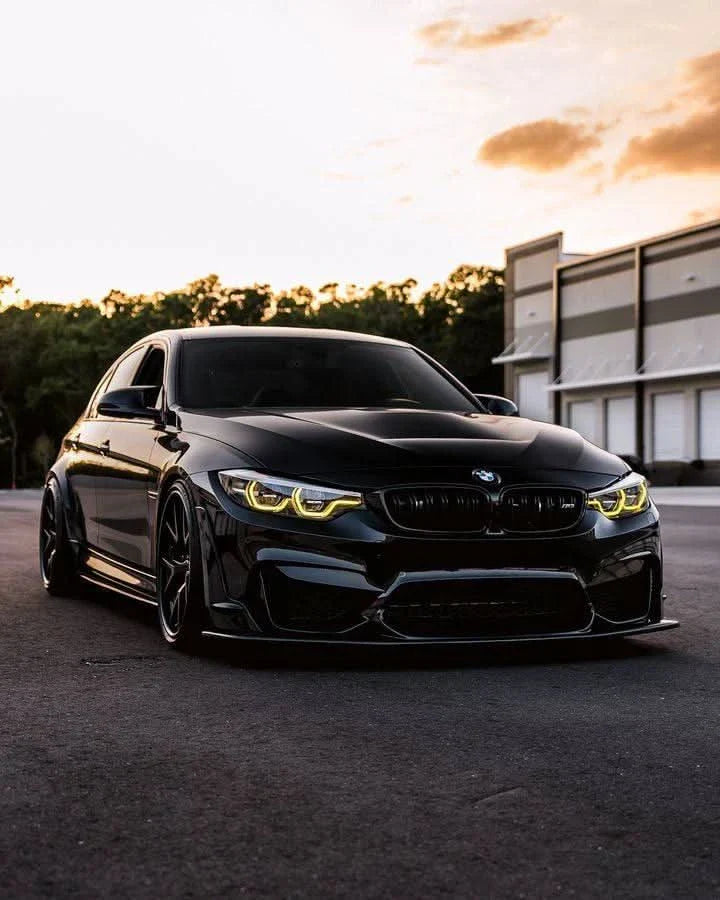 BMW 3 Series F80 M3 F82 F83 M4 Laptor Style Carbon Fiber Front Lip (2015 - 2021)
