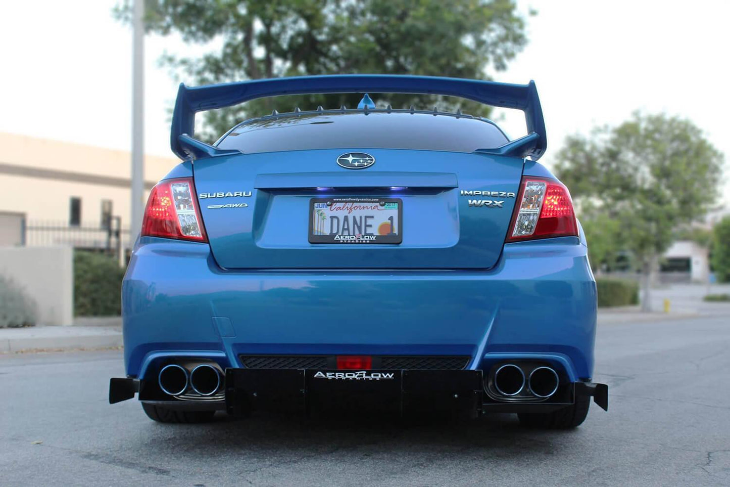 2011-2014 Subaru Wrx/Sti Rear Diffuser (Sedan) V1