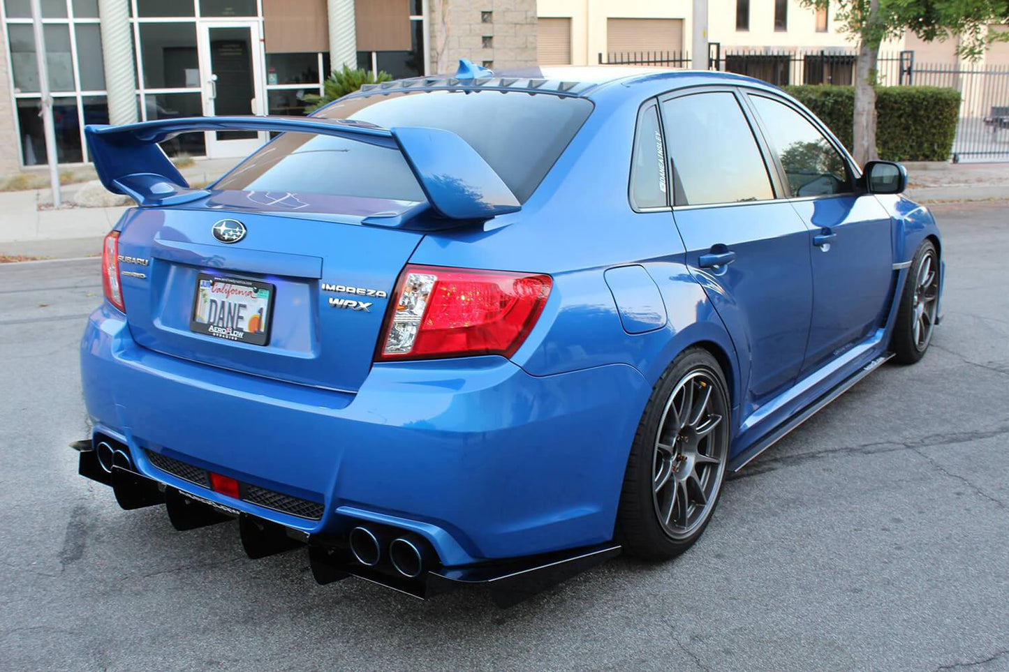 2011-2014 Subaru Wrx/Sti Rear Diffuser (Sedan) V1