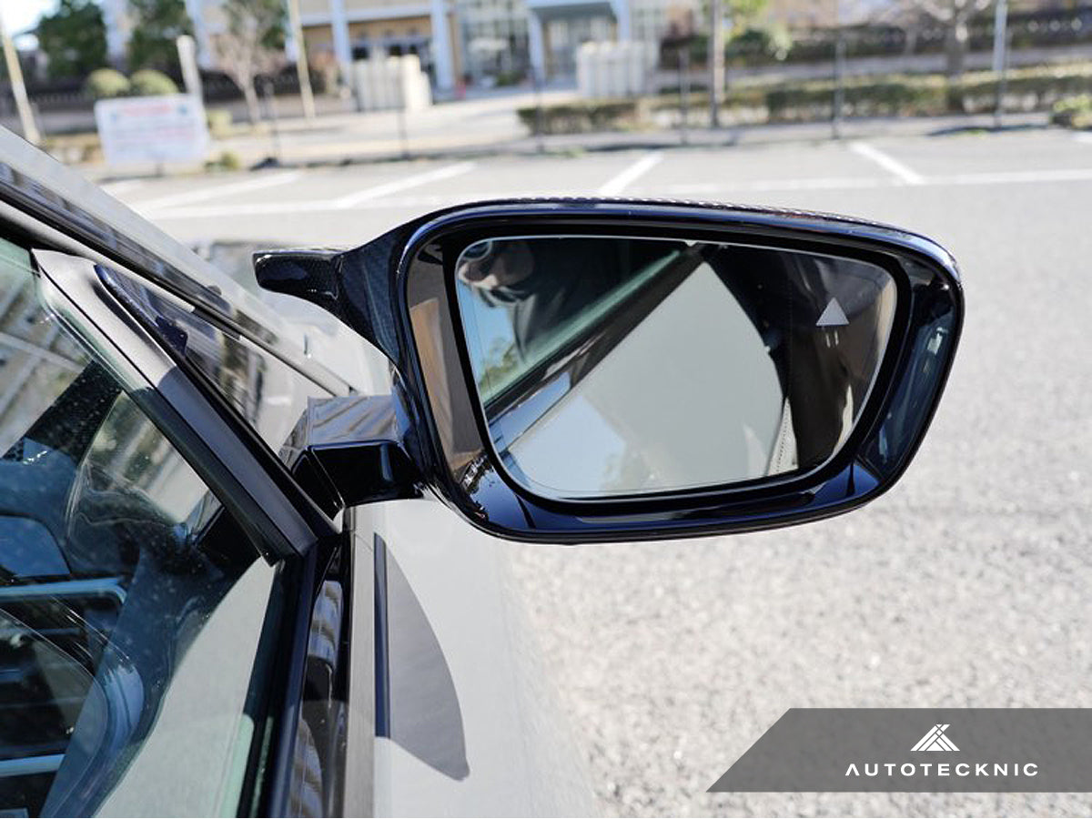 AutoTecknic G8X Style M-Inspired Version II Dry Carbon Mirror Covers - G20 3-Series