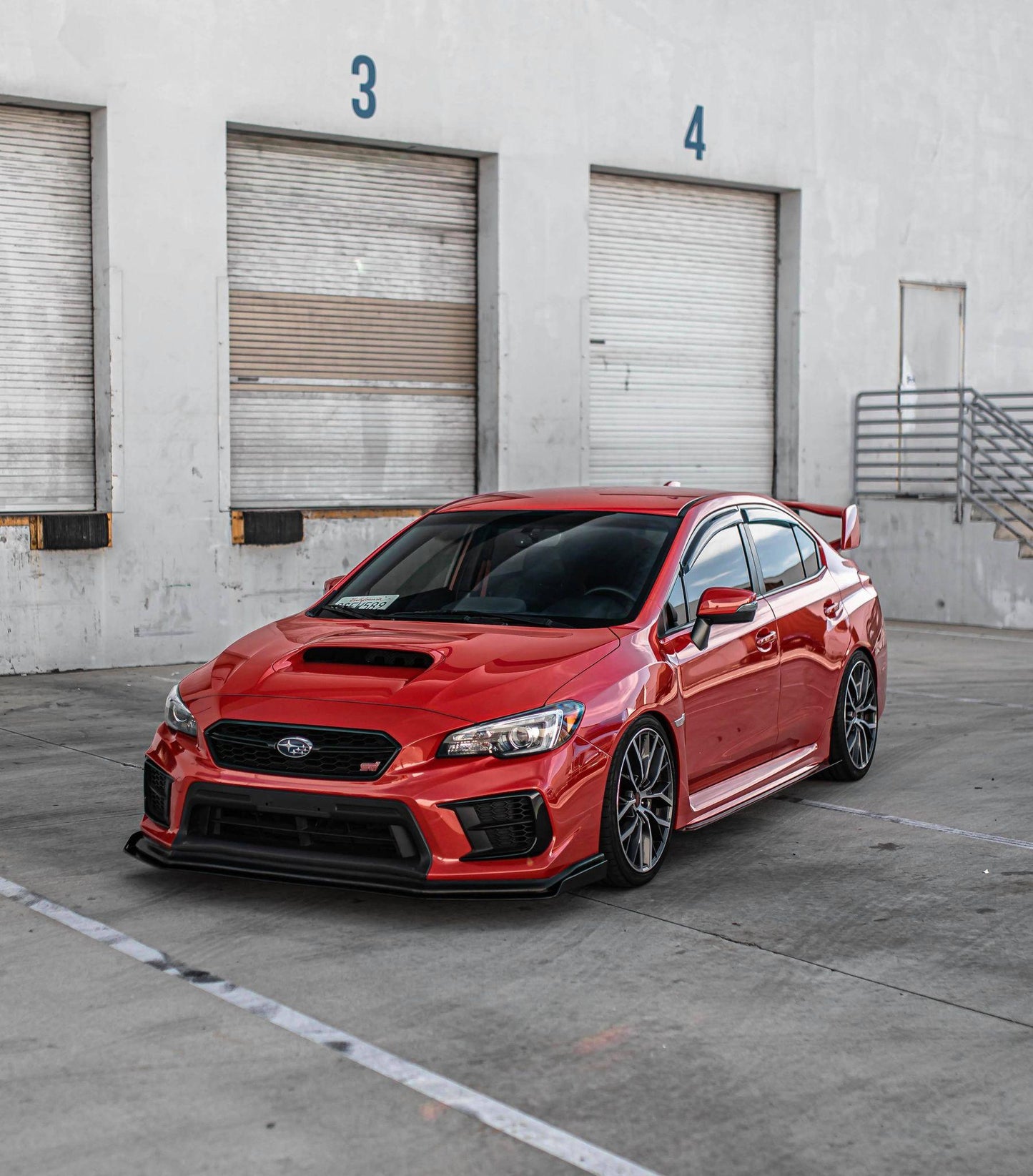 2015-2021 Subaru Wrx/Sti Front Splitter V6