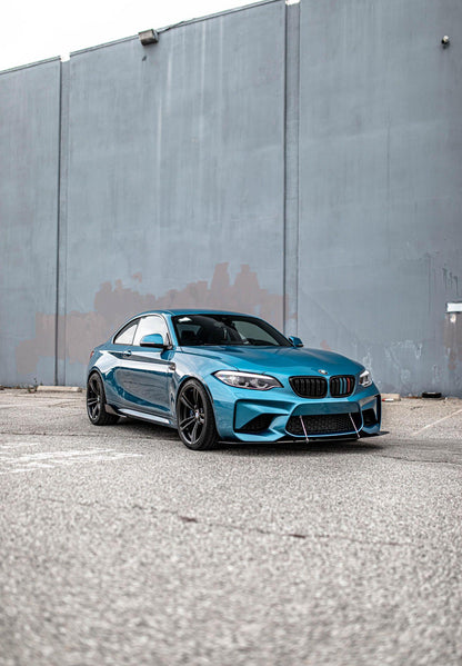 AeroFlow Dynamics 2016 - 2018 BMW M2 Front Splitter V1 (F87)