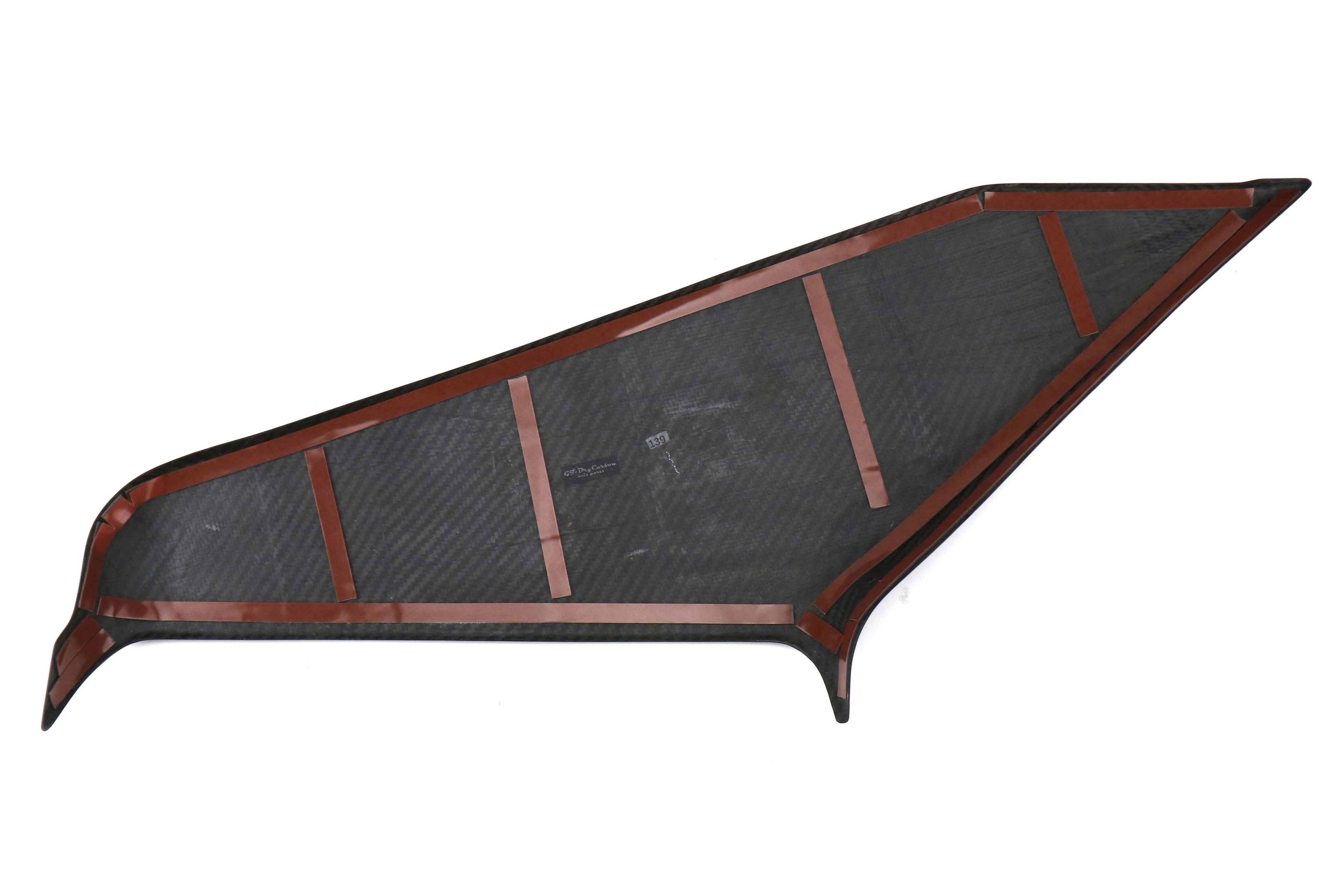 OLM LE Dry Carbon Fiber Intake Duct Cover - 2015-2021 Subaru WRX