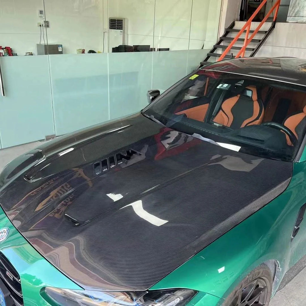 BMW 3 Series G80/G81 M3 & 4 Series G82/G83 M4 Carbon Fiber Front Hood (2019+)