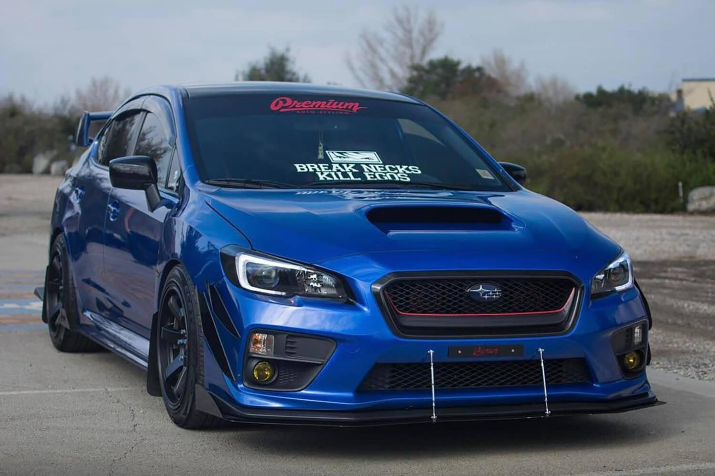 2015-2021 Subaru Wrx/Sti Front Splitter V2