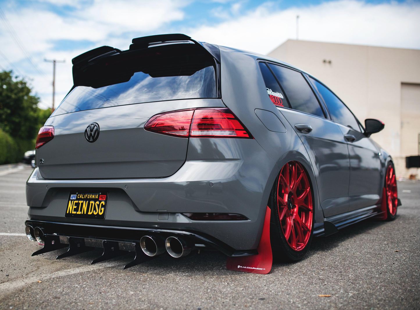 2015 - 2020 Volkswagen Golf GTI Rear Diffuser V5