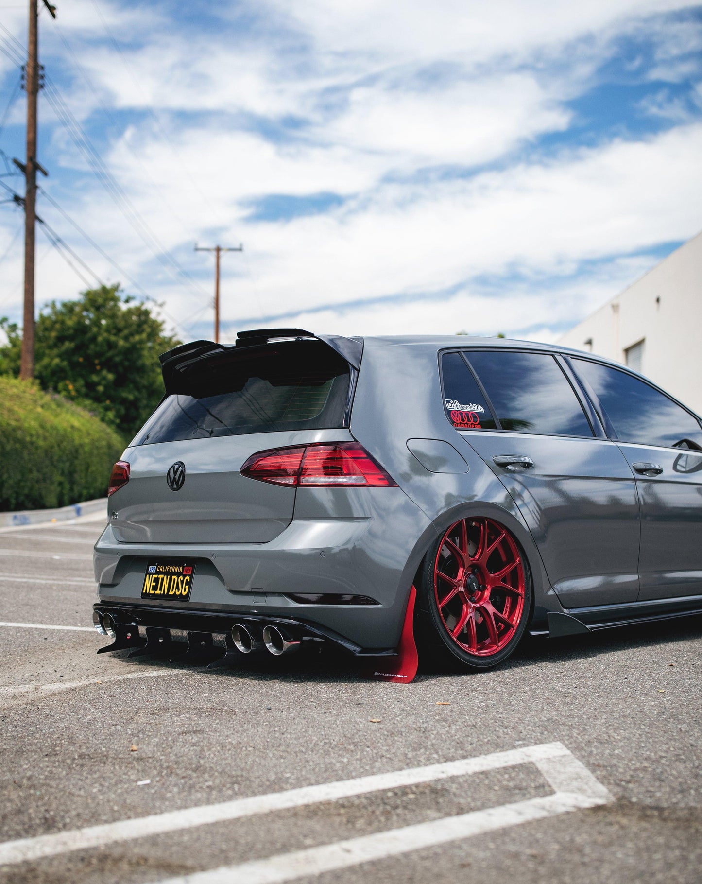 2015 - 2020 Volkswagen Golf GTI Rear Diffuser V5