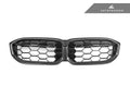 AutoTecknic Dry Carbon Fiber Honeycomb Front Grille - G20 3-Series LCI