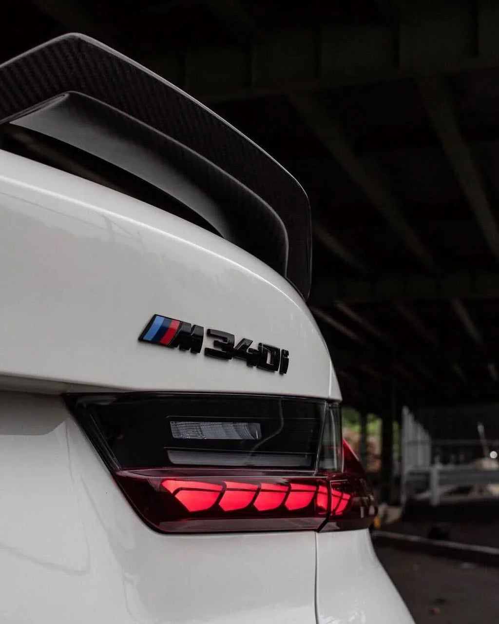 BMW 3 Series M3 G80 G20 M4 G82 G22 K2 Carbon Fiber Trunk Spoiler (2021 - 2023)