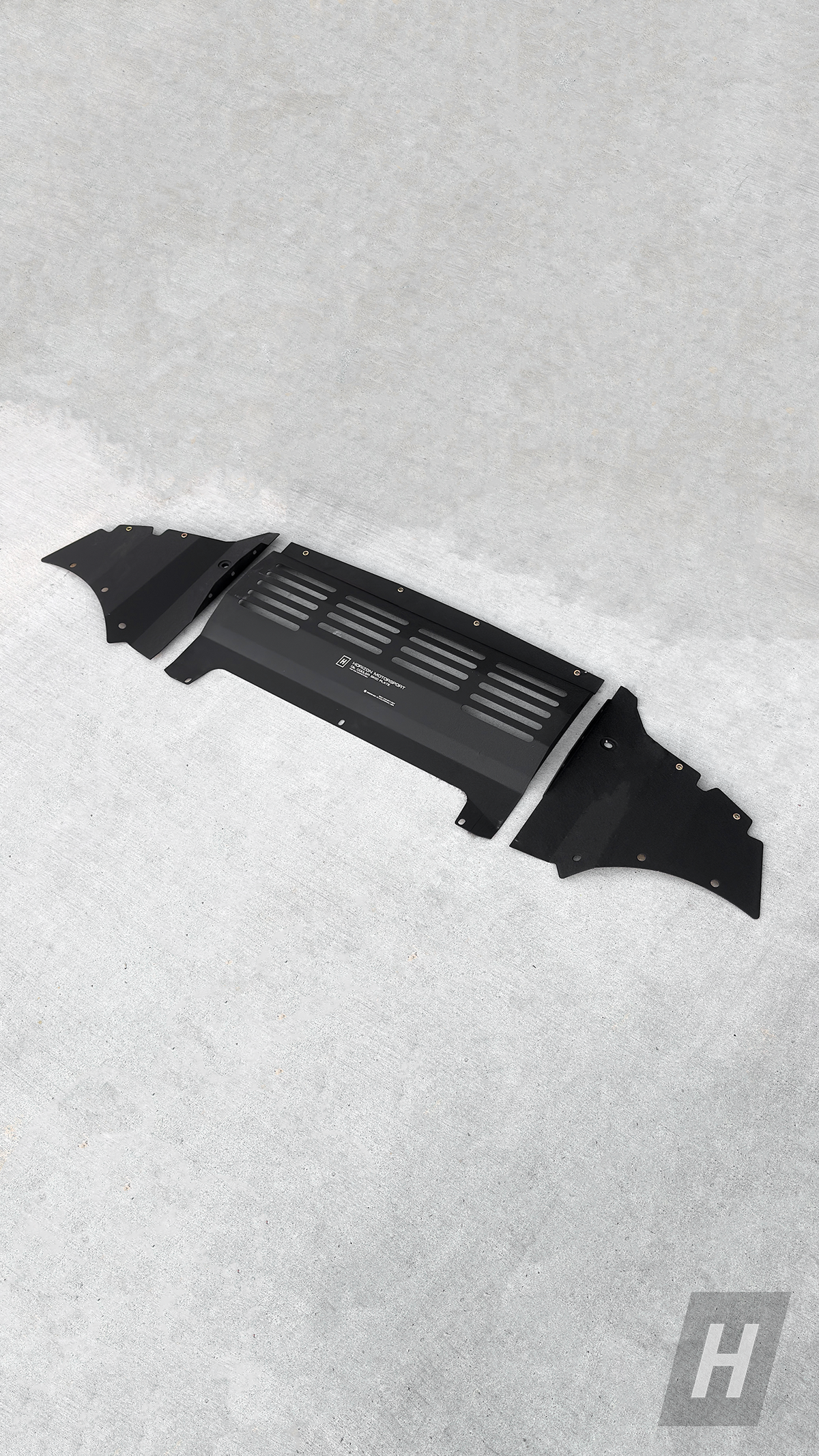 HM S55 Skid Plate - F87 M2C
