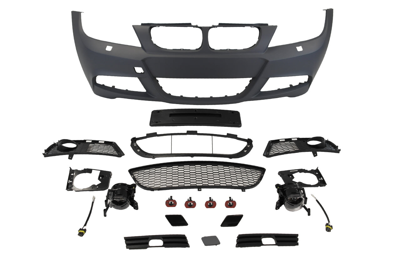 06-11 BMW E90/E91 M-SPORT Style Front Bumper W/ Fog Lamps