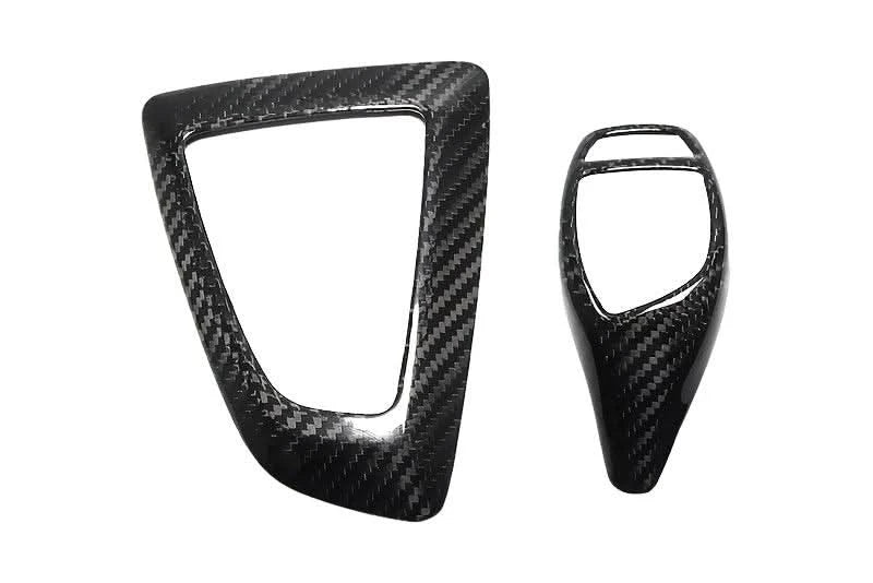 BMW F20 F22 F30 F32 F10 GT F07 F01 X3 F25 X4 F26 Carbon Fiber Gear Shift Knob and Panel Cover Trim (2011 - 2019)