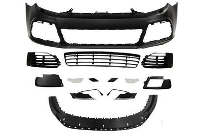 2010-2014 Volkswagen MK6 Golf R Style Front Bumper without PDC Hole