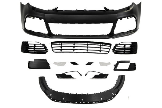 2010-2014 Volkswagen MK6 Golf R Style Front Bumper without PDC Hole