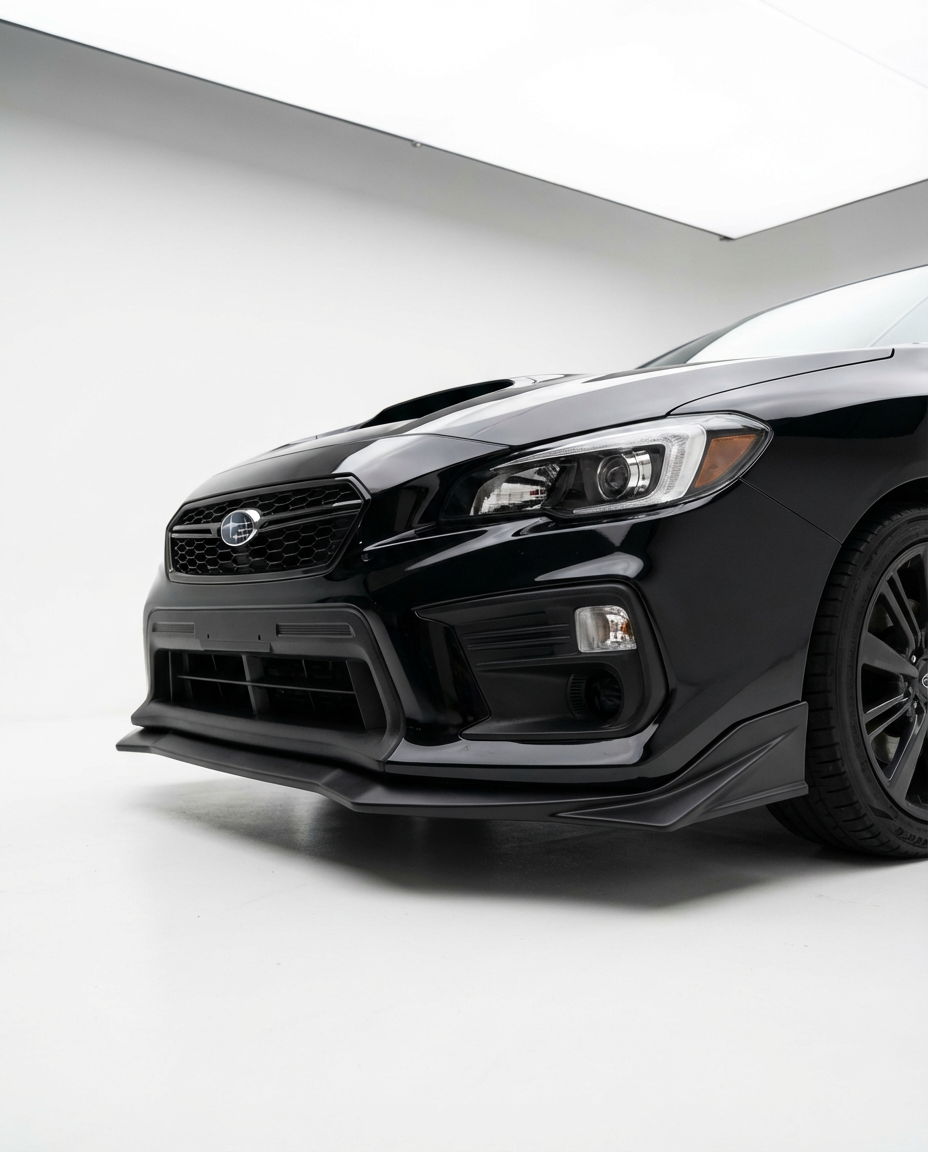 2015-2017 Subaru WRX STI S208 Unpainted Front Bumper Lip Spoiler PP