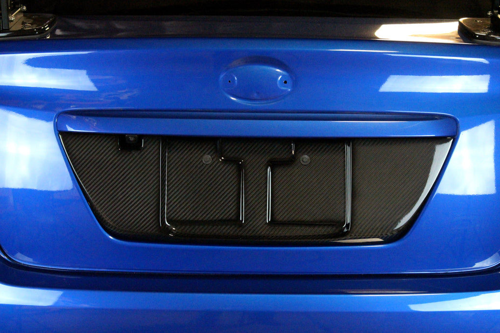 Carbon Fiber Subaru WRX/ STI Sedan License Plate Frame 2015-2021