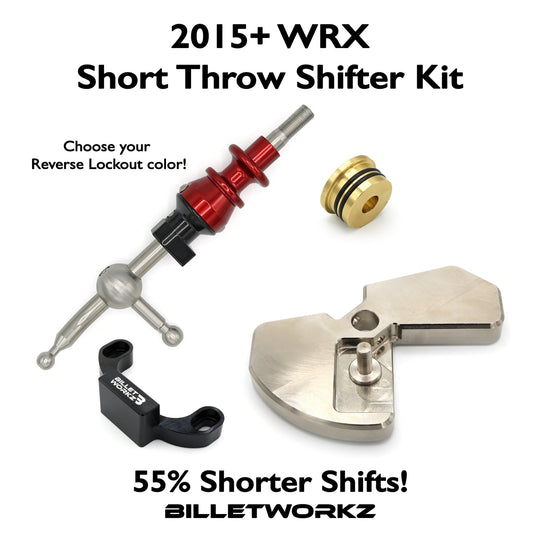 Billetworkz Short Throw Shifter Kit - 2015-24 Subaru WRX