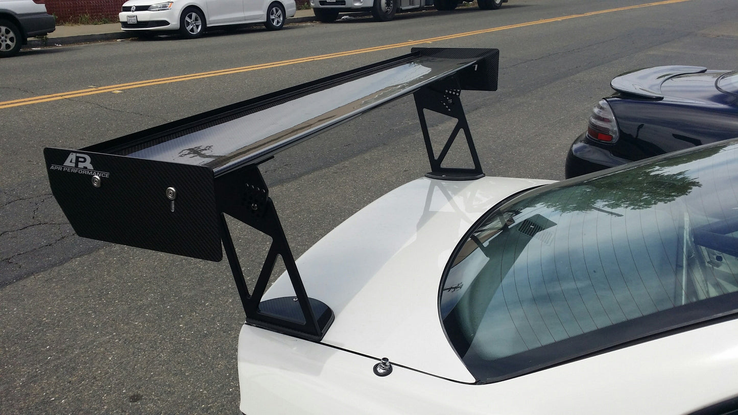 BMW E36 Coupe GT250 Carbon Fiber Adjustable Wing | House of Apex - House of Apex