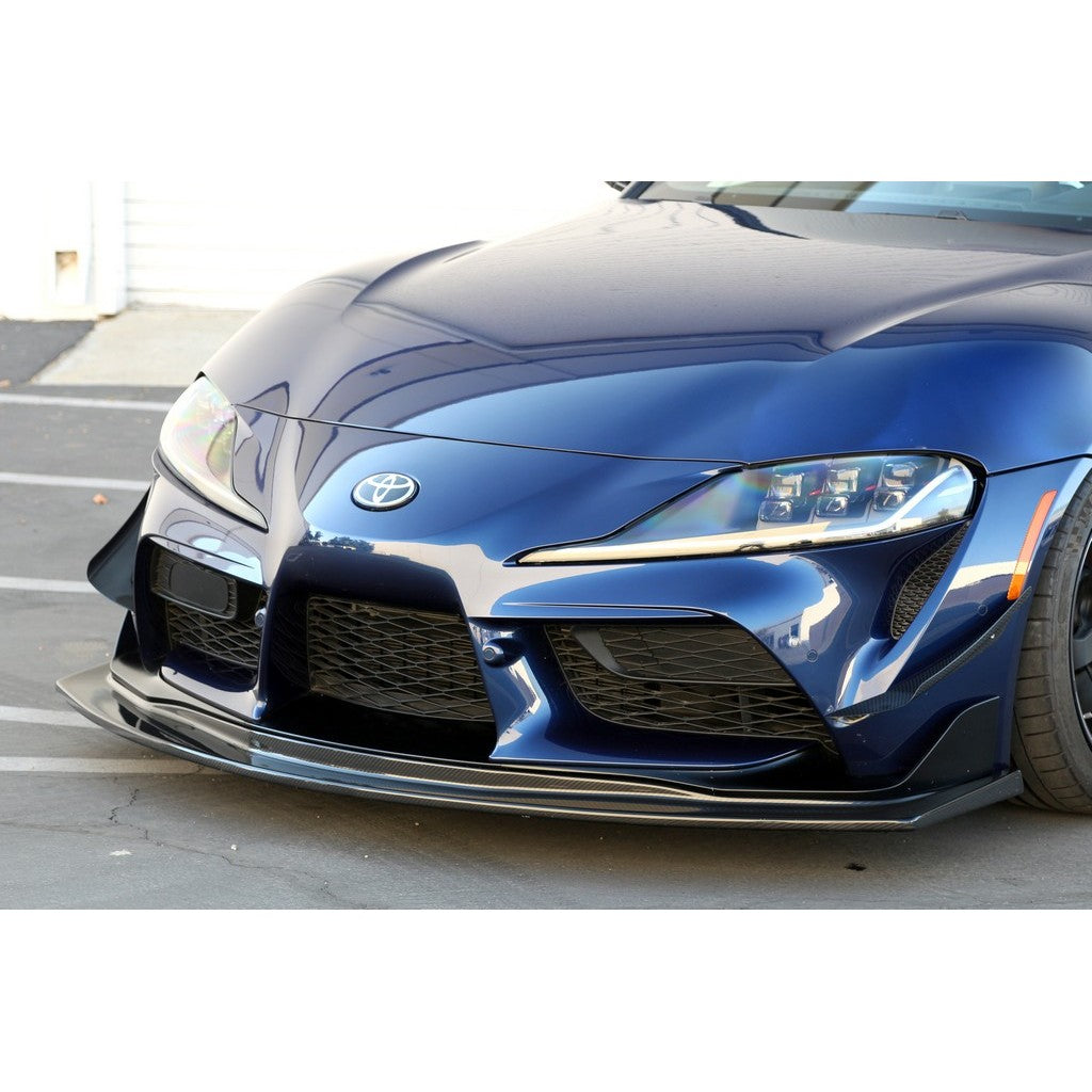 Carbon Fiber Toyota Supra A90/91 Carbon Fiber Front Airdam/ Lip 2020-2023 | House of Apex - House of Apex