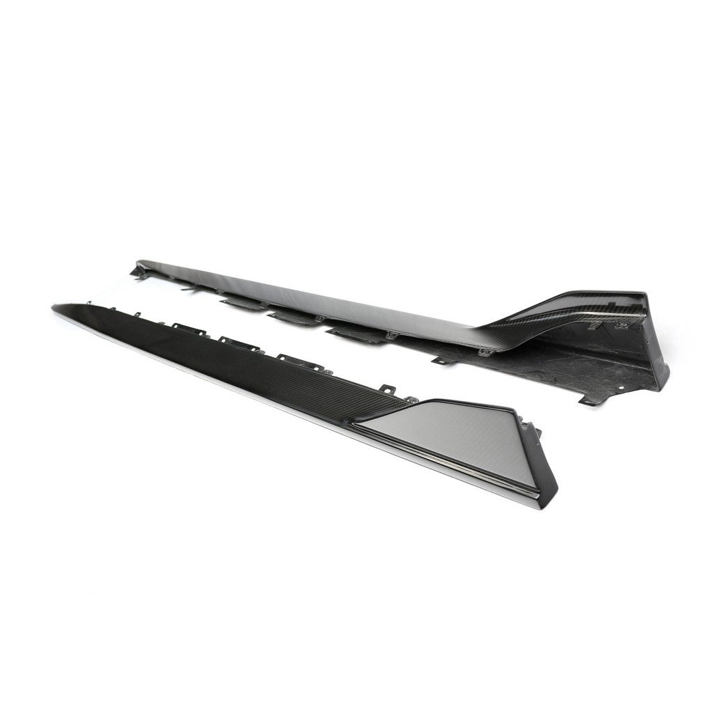 Carbon Fiber Toyota Supra A90/91 Side Rocker Extensions/ Side Skirt 2020-2023 | House of Apex - House of Apex