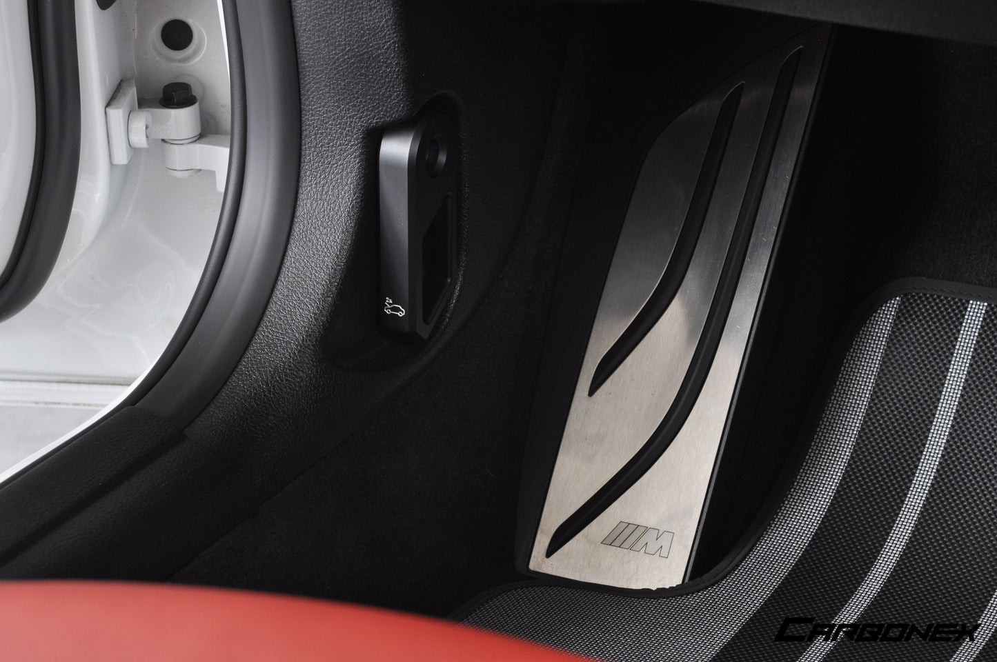 BMW F Chassis Hood Latch Handle - Black | M2, M3, M4 | 1 - 4 Series