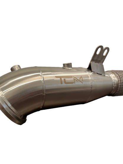 TCM B58 4.5" Race Downpipe BMW 240i/340i/440i/Supra/X3 F/G Chassis | House of Apex - House of Apex