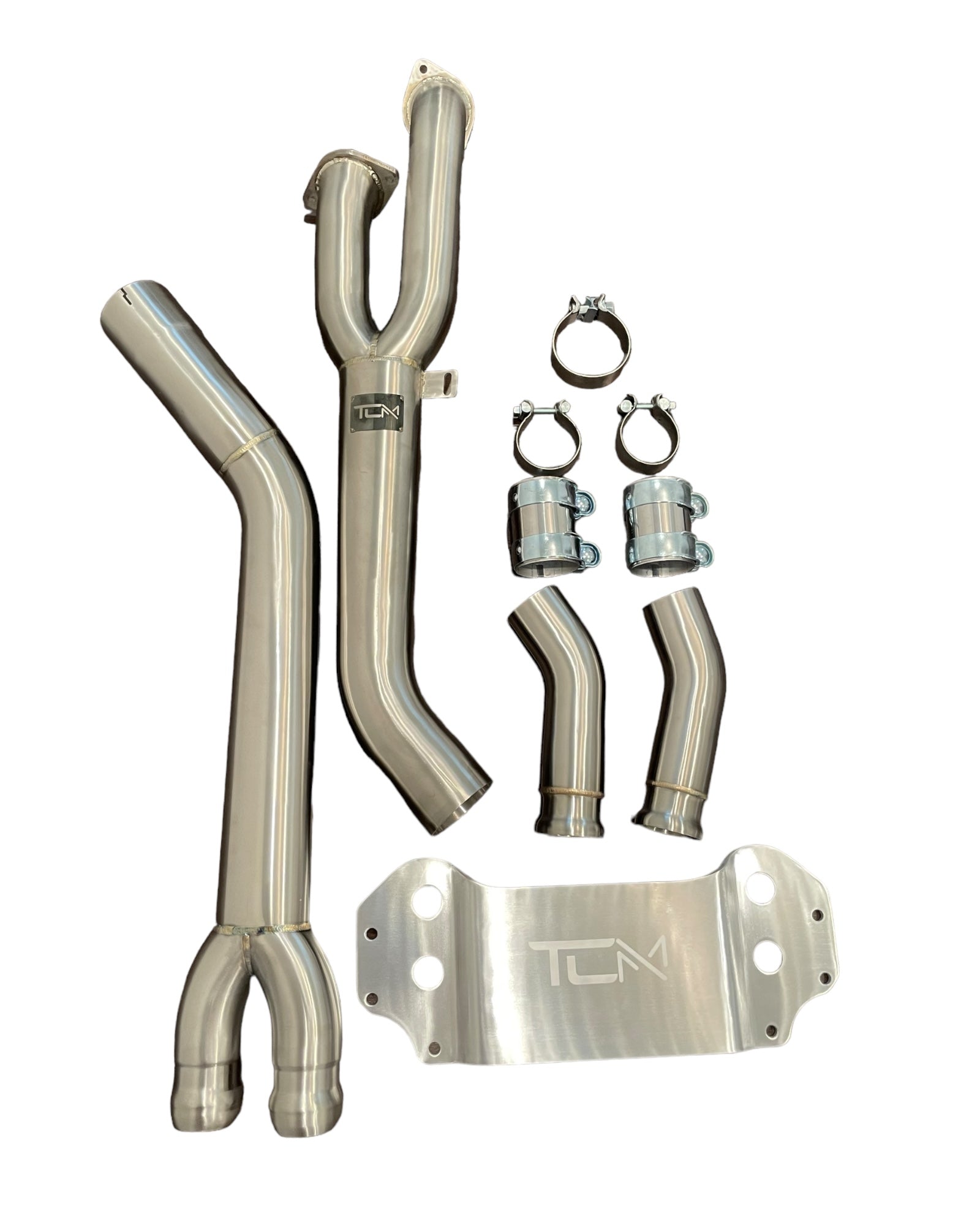 TCM 3.5" Single Midpipe w/ Brace BMW M2 G87 S58 | House of Apex - House of Apex