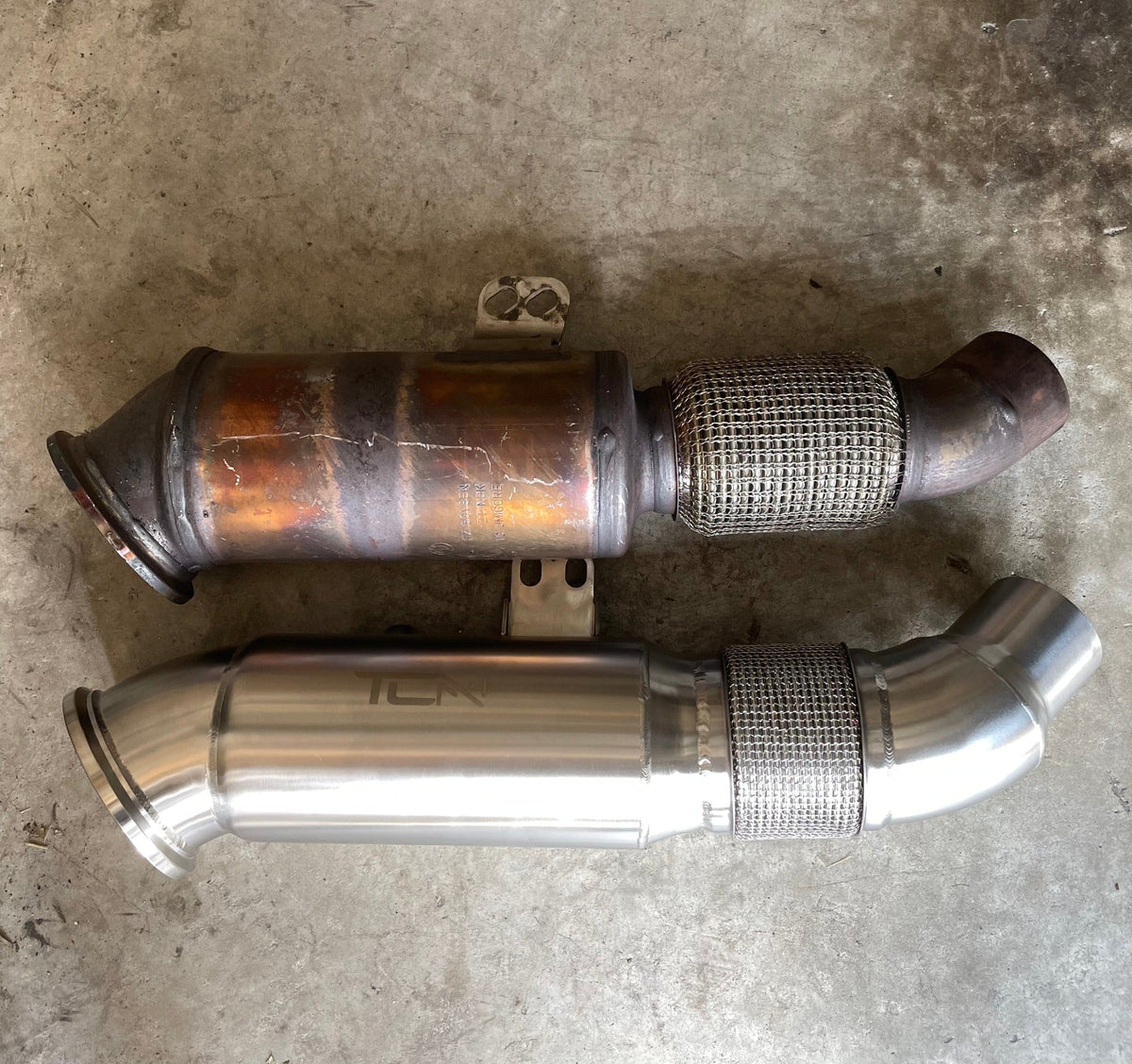 TCM B58 5" Race Downpipe BMW 240i/340i/440i/Supra/X3 F/G Chassis Gen 1&2 | House of Apex - House of Apex