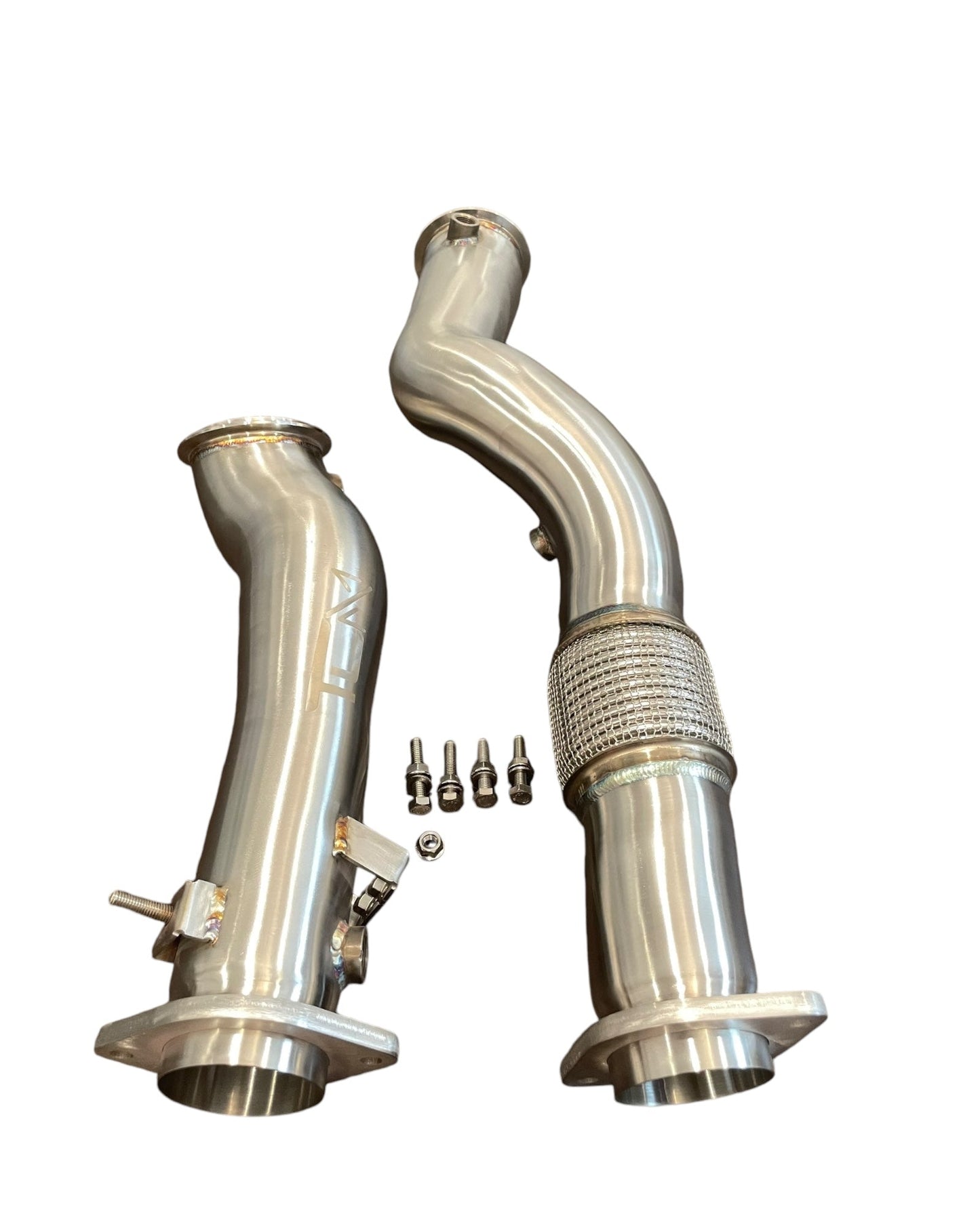 TCM 3.5" Catless Downpipes BMW M2/M3/M4 G80 G82 G87 S58 | House of Apex - House of Apex