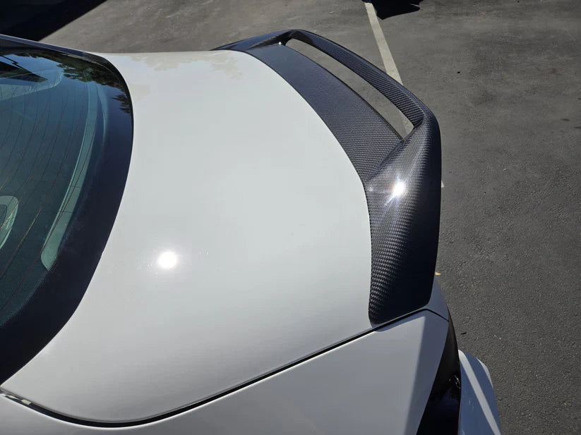 G87 Dry Carbon Fiber AD Style High Kick Trunk Spoiler