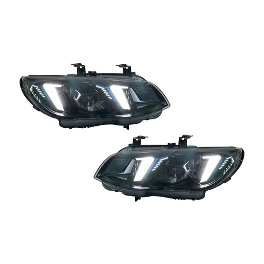 BMW 3 Series M3 E92 / E93 Snake Eye LCI LED Headlight Assembly with Dual-Color DRL 2010 - 2013 (335i / 328i)