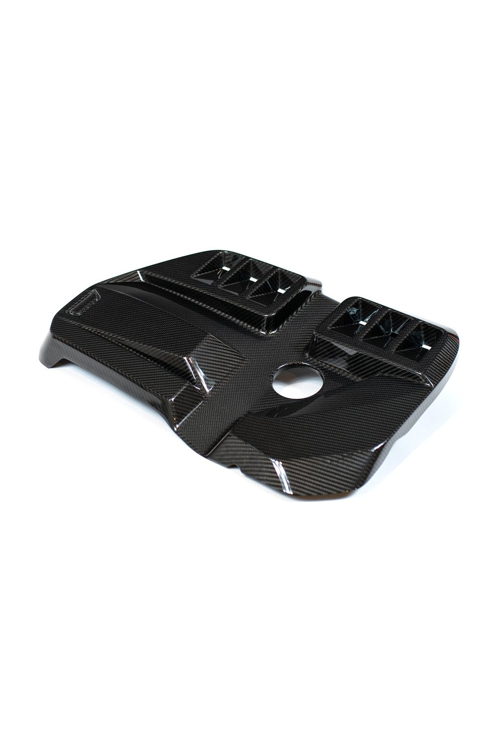 G8X Dry Gloss/Matte Carbon Fiber Engine Cover