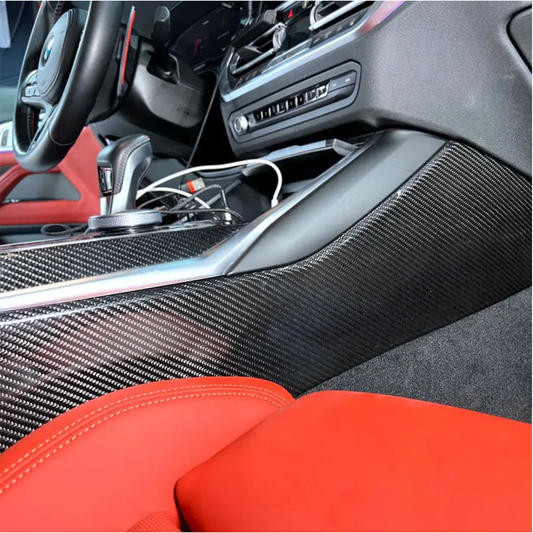 Carbon Fiber Center Console Cover for BMW G80/G82/G87 M2/M3/M4