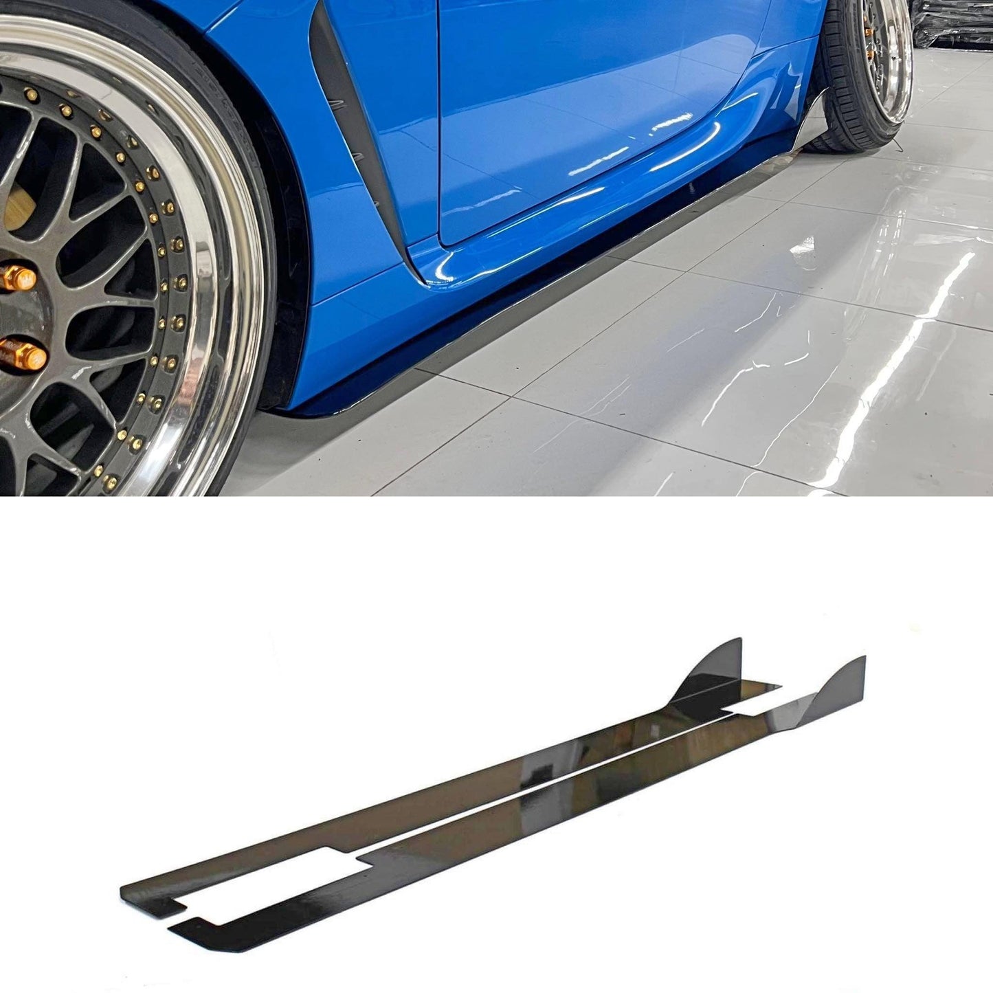 AeroFlow Dynamics 2022+ Toyota GR86/BRZ Side Skirt Extension V2