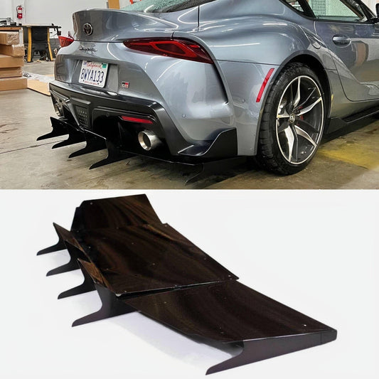 AeroFlow Dynamics 2020 - 2022 Toyota Supra A90 Rear Diffuser V5 (Aggressive Variant)