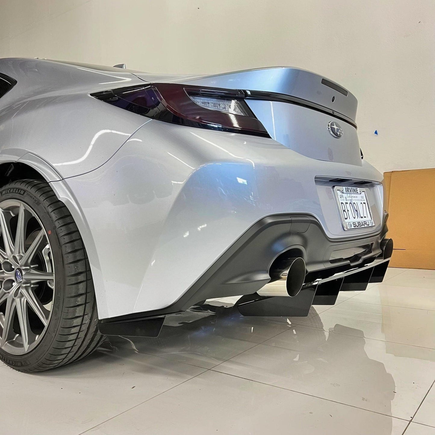 AeroFlow Dynamics 2022+ Subaru BRZ / Toyota GR86 Rear Diffuser V1
