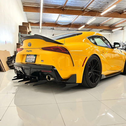 AeroFlow Dynamics 2020- 2022 Toyota Supra A90 Rear Diffuser V5