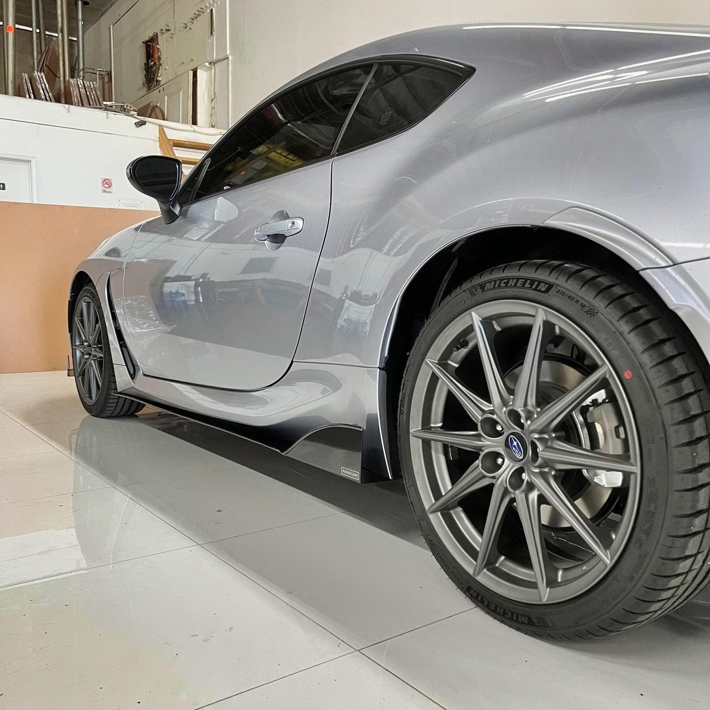 AeroFlow Dynamics 2022+ Toyota GR86/BRZ Side Skirt Extension V2