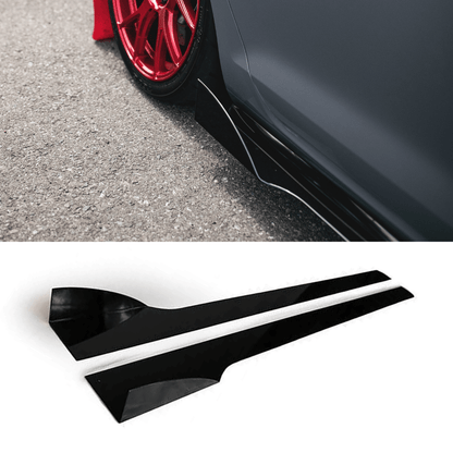 2015 -2020 Volkswagen Golf GTI V2 Side Skirt Extensions
