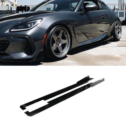 AeroFlow Dynamics 2022+ Toyota GR86/BRZ Side Skirt Extension V7