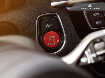 AutoTecknic Red Start Stop Button - F30