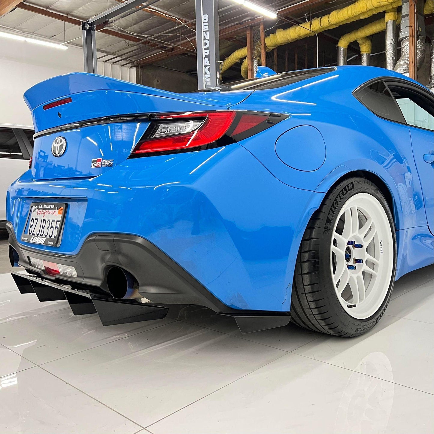 AeroFlow Dynamics 2022+ Subaru BRZ / Toyota GR86 Rear Diffuser V1