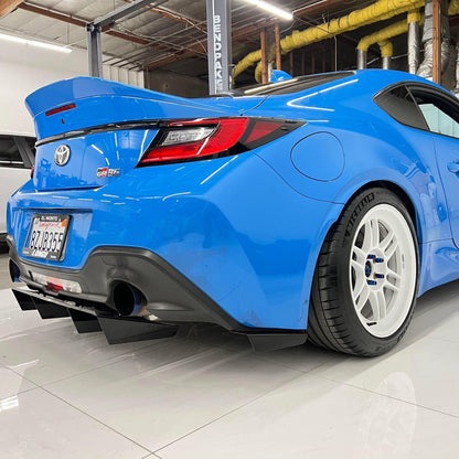 AeroFlow Dynamics 2022+ Subaru BRZ / Toyota GR86 Rear Diffuser V1