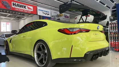 BMW G80 M3/ G82 M4 GTC300 Carbon Fiber Adjustable Wing | House of Apex - House of Apex